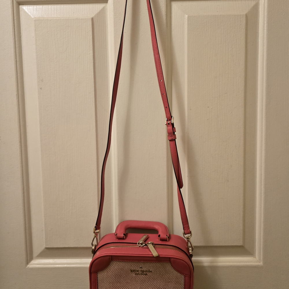 Kate Spade Pink Structured Crossbody (Trunk-Inspired) - Picture 4 of 8